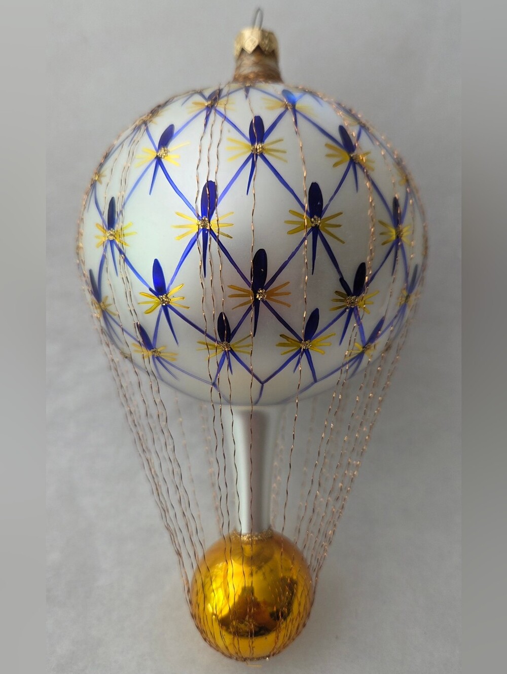 Christopher Radko 1995 Limited Edition  French Regency Balloon Glass Ornament